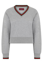 Load image into Gallery viewer, Jersey cotton sweatshirt with Web