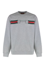 Load image into Gallery viewer, Cotton jersey sweatshirt with print