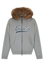 Load image into Gallery viewer, Sweatshirt with zip and hood
