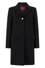 Load image into Gallery viewer, Wool batavia coat with patch