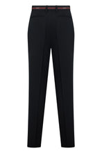 Load image into Gallery viewer, Wool high-waisted pants