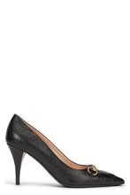 Load image into Gallery viewer, Décolleté Erin Gucci in leather with monogram