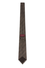 Load image into Gallery viewer, Silk jacquard tie with monogram