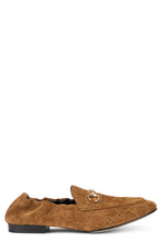 Load image into Gallery viewer, Jordaan moccasin in suede with monogram