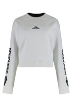 Load image into Gallery viewer, Crew neck sweater in wool double face