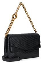 Load image into Gallery viewer, Leather bag with GG monogram embossed