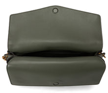 Load image into Gallery viewer, Leather bag with GG embossed monogram