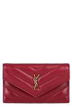 Load image into Gallery viewer, Leather cardholder with logo