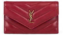 Load image into Gallery viewer, Leather cardholder with logo