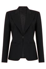 Load image into Gallery viewer, Single-breasted blazer in stretch wool