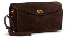 Load image into Gallery viewer, Shoulder bag Le 7 Media in suede leather