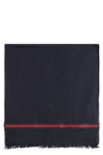 Load image into Gallery viewer, Scarf with fringes and web band