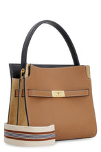 Load image into Gallery viewer, Double Lee Radziwill leather and suede handbag