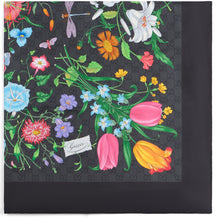 Load image into Gallery viewer, Silk twill square with print