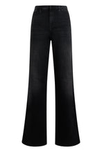 Load image into Gallery viewer, High-waisted flared jeans