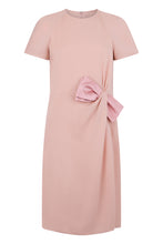 Load image into Gallery viewer, Silk dress with bow