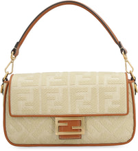 Load image into Gallery viewer, Baguette raffia handbag