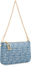 Load image into Gallery viewer, Denim baguette-bag