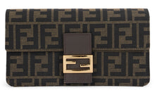 Load image into Gallery viewer, Shoulder bag Tube in FF Zucca fabric with leather handle and chain strap