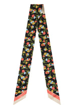 Load image into Gallery viewer, Floral Silk Bandeau Scarf