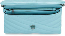Load image into Gallery viewer, Kira leather wallet on chain
