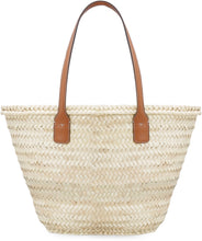 Load image into Gallery viewer, Ella woven straw bag