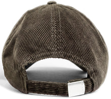 Load image into Gallery viewer, Velvet ribbed baseball cap with embroidery