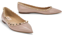 Load image into Gallery viewer, Rockstud ballet flats in leather