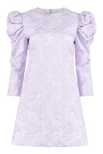 Load image into Gallery viewer, Floral motif mini dress
