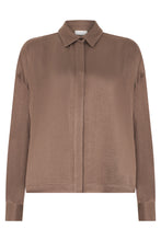 Load image into Gallery viewer, Shirt in cotton-elastane blend
