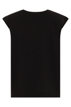 Load image into Gallery viewer, Sleeveless cotton t-shirt