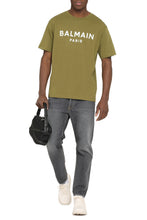 Load image into Gallery viewer, Cotton crew-neck T-shirt