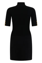 Load image into Gallery viewer, Mini knitted dress with scarf