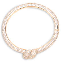 Load image into Gallery viewer, Bracelet with knot and decorative crystals