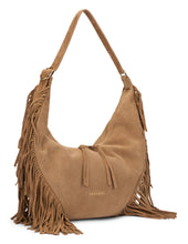 Load image into Gallery viewer, Isola bag in suede with fringes
