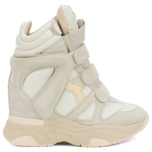 Load image into Gallery viewer, High-top sneakers with wedge