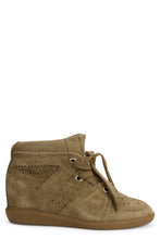 Load image into Gallery viewer, Sneakers with wedge Bobby in leather