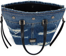 Load image into Gallery viewer, Denim Tote Bag