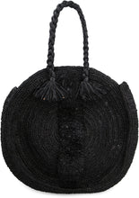 Load image into Gallery viewer, Boribory L raffia tote bag