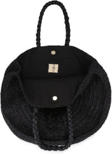 Load image into Gallery viewer, Boribory L raffia tote bag