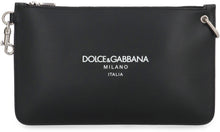 Load image into Gallery viewer, Necessaire Leather flat pouch