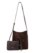 Load image into Gallery viewer, Suede shoulder bag