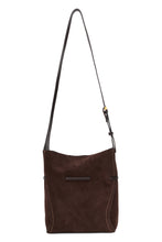 Load image into Gallery viewer, Suede shoulder bag