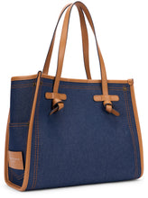 Load image into Gallery viewer, Bag Marcella in denim and leather