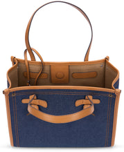 Load image into Gallery viewer, Bag Marcella in denim and leather