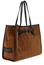 Load image into Gallery viewer, Tote bag in suede leather