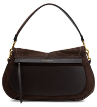 Load image into Gallery viewer, Suede shoulder bag