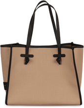 Load image into Gallery viewer, Marcella Herringbone fabric tote