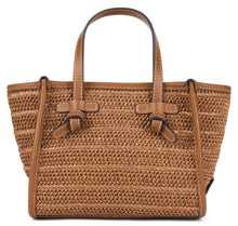Load image into Gallery viewer, Marcella mini straw woven bag