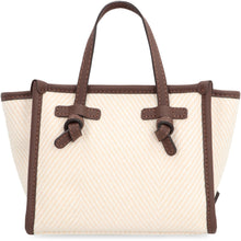 Load image into Gallery viewer, Miss Marcella Herringbone fabric handbag
